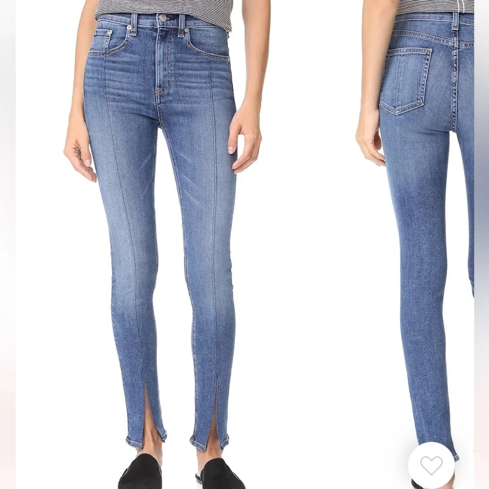 rag & bone /JEAN Yuki Jean with split hem - Picture 1 of 5